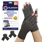 Doctor Developed Compression Gloves for Arthritis (2 Pairs,S) - Carpal Tunnel Gloves for Women with Doctor Written Handbook - Hand Support for Arthritis Pain Relief & Carpal Tunnel