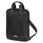 Moleskine - Metro Vertical Device Bag, PC Bag for Laptop, Notebook, iPad and Tablet up to 15'', Waterproof PC Backpack, Size 31 x 42 x 10 cm, Black