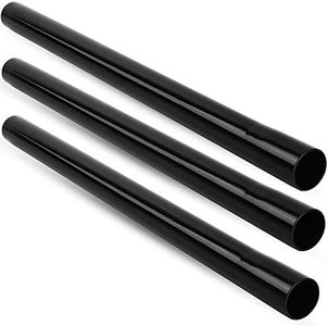 ALL PARTS ETC. 1.25 Inch Vacuum Extension Wands, Accessories and Attachments 32mm, 15.75" Extension Wands for Shop Vac Extension Wand Attachment Vacuum Pipe Tubes with 1-1/4" Fitting (3 Pack - 16")