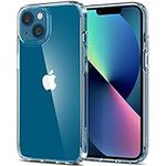 Spigen Ultra Hybrid [Anti-Yellowing Technology] Designed for iPhone 13 Case (2021) - Crystal Clear