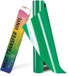 HTVRONT HTV Heat Transfer Vinyl - 12" x 8ft Green HTV for Shirts, Easy to Cut & Weed for Heat Vinyl Design
