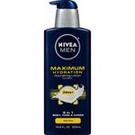 NIVEA Men Maximum Hydration 3 in 1 Nourishing Lotion, 500 ml