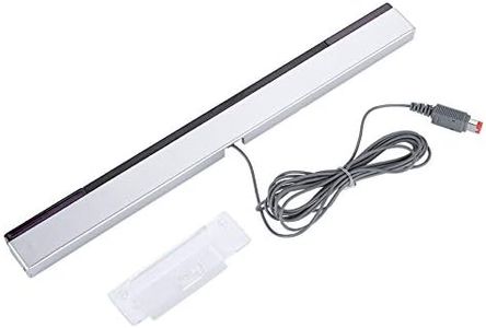 Wii Sensor Bar Original Wii Sensor,IR Signal Ray Sensor Bar Wired Receiver with a Stand,for Nintendo WII/WIIU