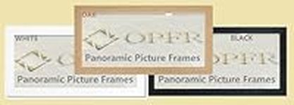 OPFR Panoramic Sizes,Modern Picture Frames,Photo Frames,Poster, Frames (Black, 17x11 inch)