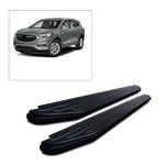 Black Horse Off Road Black Horse Black Aluminum Peerless Running Boards Compatible with 2018-2022 Chevrolet Traverse / 2018-2022 Buick Enclave