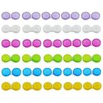 Supkeyer 30 Pack Colorful Contact L