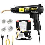 Serplex 70W Plastic Welder, Welding Machine Hot Stapler Kit, Plastic Welder Gun Kit, Car Bumper Repair Kit, Plastic Repair Kit with Staples, Portable Toolbox