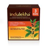 Indulekha Ayurvedic Proprietary Medicine Soap Pack of 3; 100 gm each bar, 300 gms packs