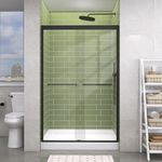 GETPRO Sliding Shower Door 46-48 in