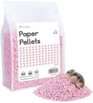 Niteangel Hamster Paper Pellets Bedding for Syrian Dwarf Hamsters Gerbils Mice Mouse Lemming Degus or Other Small-Sized Pets (Pink)