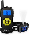 Citronella Spray Dog Training Collar with Remote up to 2700Ft w/4 Humane Training Modes, Spray, Vibration, Beep, Light - Waterproof No Shock Anti-Bark Collar for Small Medium Large Dogs