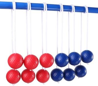 GSE Games & Sports Expert Replacement Ladder Balls for Ladder Toss Game, 6-Pack Tournament Quality Bolas