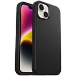 OtterBox iPhone 14 & iPhone 13 Symmetry Series+ Case - Black, Ultra-Sleek, Snaps to MagSafe, Raised Edges Protect Camera & Screen