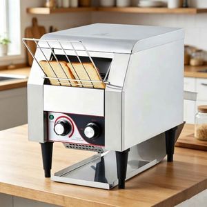 Commercial Conveyor Toaster, 450 Slices/Hour 1700W Conveyor Toaster