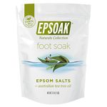 Epsoak Tea tree oil foot soak with epsoak epsom salt, 2 lb, white