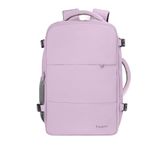 Large Backpack for Women Travel Bag, Luggage Backpack for College Women with 15.6inch Laptop Compartment and Shoe Pouch, Carryon Backpack for Airplane Business Hiking Travel Essentials, Orchid Purple