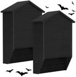 Wenqik 2 Pack Bat House for Outdoor