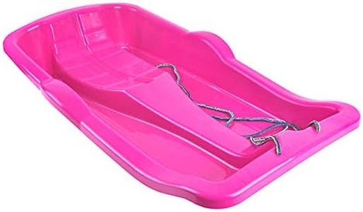 Trineo infantil BOB MINIBOB de plástico, 5 colores, diversión en la nieve (rosa)