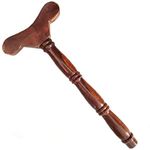 numeroastro Wooden Yoga | Meditation Wooden Stick | Stand for Meditation & Chanting (46 Cms) (1Pc)