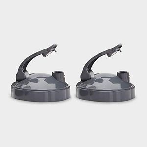 nutribullet Flip Top to-Go Lid (Set of 2),Grey