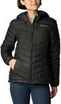 Columbia Women's Westridge Hooded Down Jacket, Black, Large