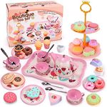 REMOKING 45 PCS Kids Tea Party Set 