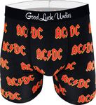 Good Luck Undies Men's AC/DC, Logo Boxer Brief Underwear, Large