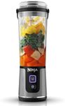 Ninja Blast BC151EUBK Portable Blender/Blender/Smoothie Maker, 530 ml Cup, Leak-proof Lid, Powerful Mini Stand Mixer, Wireless & Rechargeable, Crushes Ice & Fruit, Black