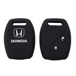 BKN Silicone Premium 2 Button Car Key Cover for Honda City Old BRIO Amaze Jazz MOBILIO Civic Old (Pack of 1)