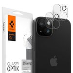 Spigen Camera Lens Screen Protector [GlasTR Optik] Designed for iPhone 15 Plus/iPhone 15 [Case Friendly] - Clear [2 Pack]