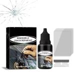 Modern Windshield Repair Kit for Car – Glass Crack Repair Liquid Resin Tool Set for Chips, Star Cracks & Scratches, Auto Windscreen & Car Window Glass Quick DIY Fix (20ml) (1)