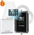 Cell Phone Signal Booster, for Home and Office, Band5/12/13/17/4/66/2/25,8,000 sq ft, Boost 4G LTE and 5G, for All U.S.& Canadian Carriers-Verizon, AT&T, T-Mobile& More, FCC Approved