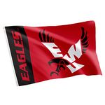 Desert Cactus Eastern Washington University Flag EWU Eagles Flags Banners 100% Polyester Indoor Outdoor 3x5 (Team Name)