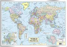 World Political Map : Map For Students (30 Inches X 20 Inches)