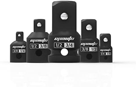 EPAuto 5 Pieces Impact Socket Adapter and Reducer Set, Cr-V