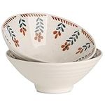 Ceramic Ramen Bowl Set of 2, 887ml,