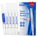 Teeth Whitening Pen 5 Packs: Teeth whitening Gel with desensitizing Pen