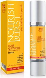 Nourish Beaute Hair Regrowth Treatment Serum for Hair Loss, Volume and Thickening with Caffeine for Men and Women, 1.7 Oz