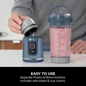 Ninja Blast Portable Blender – Denim Blue, Compact & Rechargeable