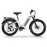 Himiway Upgraded D5 Step Thru Electric Bike, 750W Torque Sensor, 48V 20Ah & 80Miles/128Km Range E-Bike for Adults, 26" Tire, 400lbs Max Load, Hydraulic Brakes, 25mph, 7-Speed(Customizable)