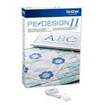 Brother PE Design 11 (full version): the versatile software for digitizing embroidery and sewing projects.