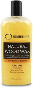 Cutting Board Wax and Conditioner, Protects Wood Countertops and Butcher Blocks - Made in USA with Real Beeswax
