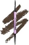 Urban Decay Brow Beater Micro Fine Waterproof Brow Pencil & Spoolie Brush (Brunette Betty - Warm Brown), Smudge-resistant, Moisturizing, Vitamin E, Argan Oil & Coconut Oil, Vegan - 0.0018 oz