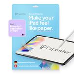 Paperlike® 3 Screen Protector (2x) for iPad Pro 12.9 inch – True Paper-Feel, Bubble-Free Install (Butterfly), Protects Pencil Tip