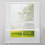 Kokorona Cordless Mini Blinds Horizontal Venetian Blinds Vinyl Window Shades Light Filtering Privacy Room Darkening Blinds for Bedroom, Kitchen, Office, 22" W X 64" H, White