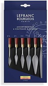 Lefranc Bourgeois - Set di 6 coltelli da dipingere