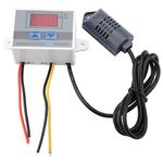 XH-W3005 Humidity Sensor, Digital Hygrometer Switch Controller, XH-W3005 Temperature Humidity Meter Humidity Sensor 0~99% RH 12V / 24V / 220V(220V) Farms Factories(12V)