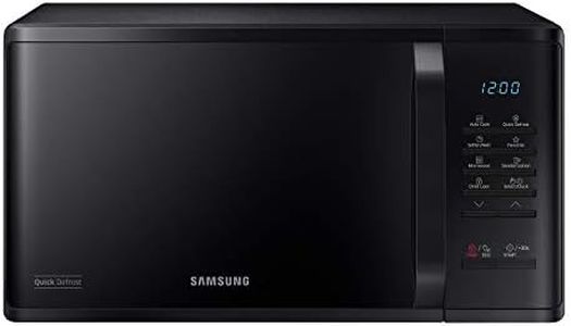 Samsung Forno a Microonde a libera installazione Cottura Essenziale, MS23K3513AK, Microonde 800 W, 23 L, 49l x 27,5h x 37p cm, Nero