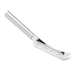 Rada Cutlery Cheese Knife – Stainless Steel Serrated Edge with Aluminum Handle Made in The USA