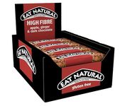 Eat Natural Apple, Ginger & Dark Chocolate Fruit & Nut Bars 12 x 40g